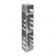 Argos Technologies Aluminum Vertical Racks for Chest & Nitrogen Tanks for 3" Cryoboxes, Holds 4 Boxes, Aluminum (1 Rack)