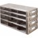 Argos Technologies Upright Freezer Drawer Rack for 96 - Well  Plates,384 - Well  Plates, Holds 36 Plates w/ Lid, Stainless Steel (1 Rack)