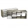 Argos Technologies Upright Freezer Eco-Rack  for 2" Cryoboxes, Holds 18 Boxes, Stainless Steel, 3 x 5 (1 Rack)