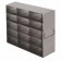 Argos Technologies Upright Freezer Rack for 25 Place Slide Boxes, Holds 15 Boxes, Stainless Steel (1 Rack)
