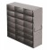 Argos Technologies Upright Freezer Rack for 25 Place Slide Boxes, Holds 18 Boxes, Stainless Steel (1 Rack)
