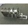 Argos Technologies Upright Freezer Sliding Tray Freezer Rack for 3" Cryoboxes, Holds 10 Boxes, Stainless Steel, 4 x 5 (1 Rack)