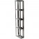 Argos Technologies Chest Freezer Vertical Half Racks for 2" Cryoboxes, Holds 4 Boxes, Stainless Steel