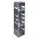Argos Technologies Chest Freezer Aluminum Mini Vertical Rack for 3" Cryoboxes, Holds 9 Boxes, Aluminum (1 Rack)