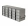 Argos Technologies Upright Freezer Rack for 96 - Well Microtube Boxes, Holds 16 Plates, Stainless Steel (1 Rack)