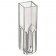 BrandTech 759076D Semi-Micro Cuvette, 3.0 mL, 10 mm, Polystyrene, 2 Clear Sides (Case of 100)