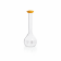KIMBLE® 28012-50 KIMAX® Serialized and Certified Volumetric Flask, Class A, with Snap Cap, 50 mL