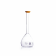 KIMBLE® 28012-250 KIMAX® Serialized and Certified Volumetric Flask, Class A, with Snap Cap, 250 mL