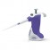 1257-0250VistaLab Ovation F2 Air Displacement ,Single Channel 250 µL Manual Fixed Volume  Set of 1 Purple