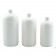 Qorpak PLA-05751 Cylinder Narrow Mouth Bottle, 180 mL,  HDPE, No Cap (Case of 300 )