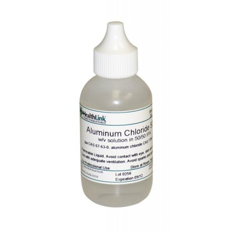 EDM3 Company LLC 400625 Aluminum Chloride, 50% in Isopropanol, 2 oz (Item is Non-Returnable) (US Only) (Item is considered HAZMAT and cannot ship via Air or to AK, GU, HI, PR, VI)