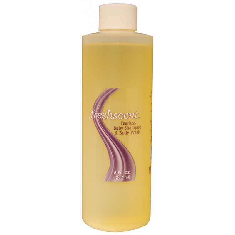 New World Imports TS8 Tearless Baby Shampoo & Body Wash, 8 oz, 36/cs (60 cs/plt) (Made in USA)