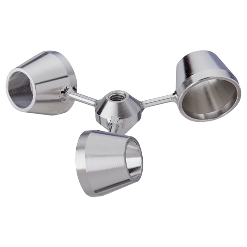 Heidolph 036300500  Overhead Stirrer Visco Jet Impeller inoJET-120mm (Stainless Steel), 1/EA