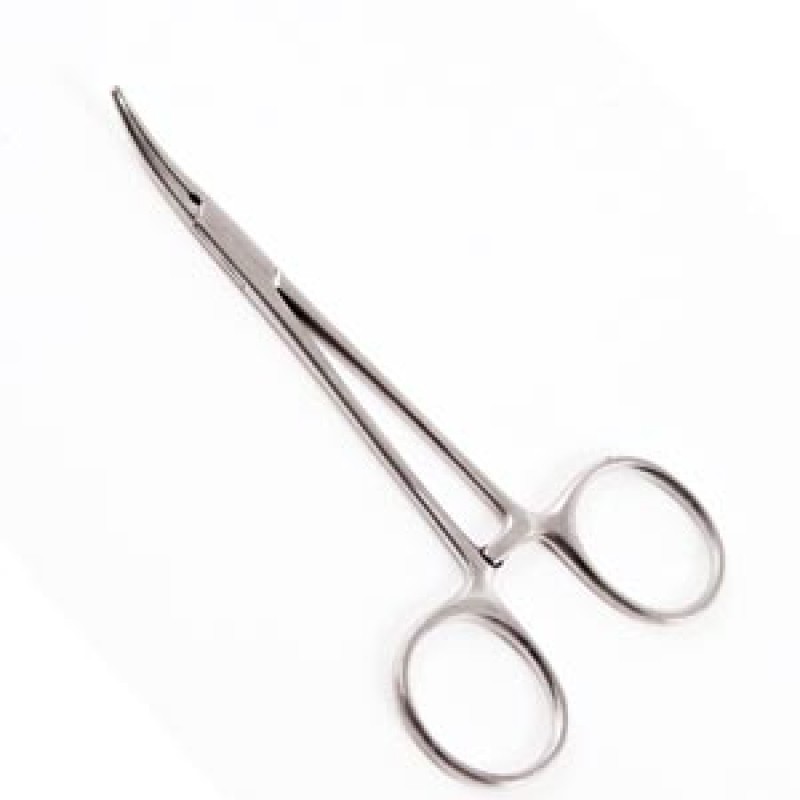 Sklar Instruments 96-2539 Halsted Mosquito Forceps, 5", Curved,  25/cs