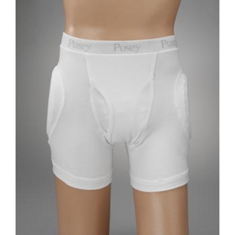 TIDI Products, LLC 6018M Male Fly Brief, Removable Pads, Large (Continental US + HI Only)