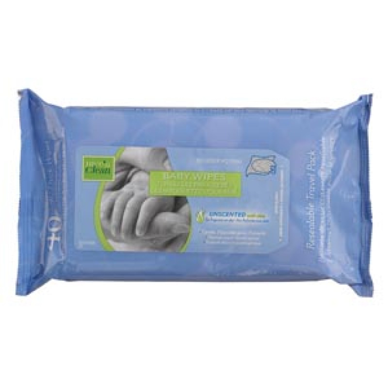 PDI - Professional Disposables, Intl. Q70040 Baby Wipes (Unscented), 7" x 8", 40/pk, 12 pk/cs (120 cs/plt) (US Only) (Products cannot be sold on Amazon.com or any other 3rd party site)