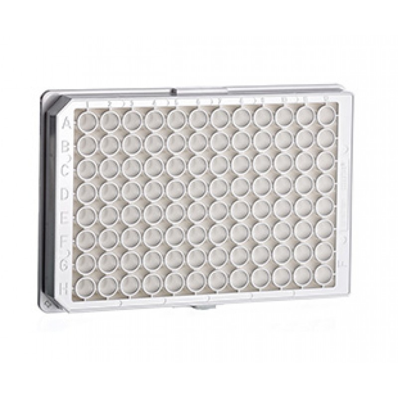 96W LUMITRAC™ 600 Plate, PS, High Binding, Flat Bottom, Chimney Style, White
