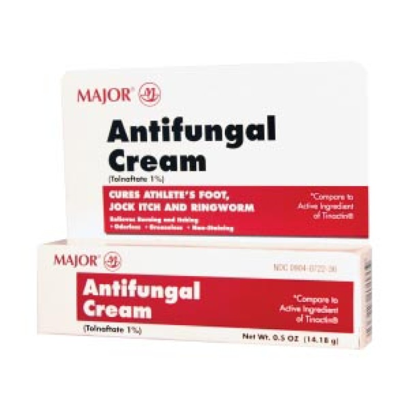 Major Pharmaceuticals 100427 Anti-Fungal Cream, 15gm, Compare to Tinactin 1%®, NDC# 00904-0722-36 (To Be DISCONTINUED)
