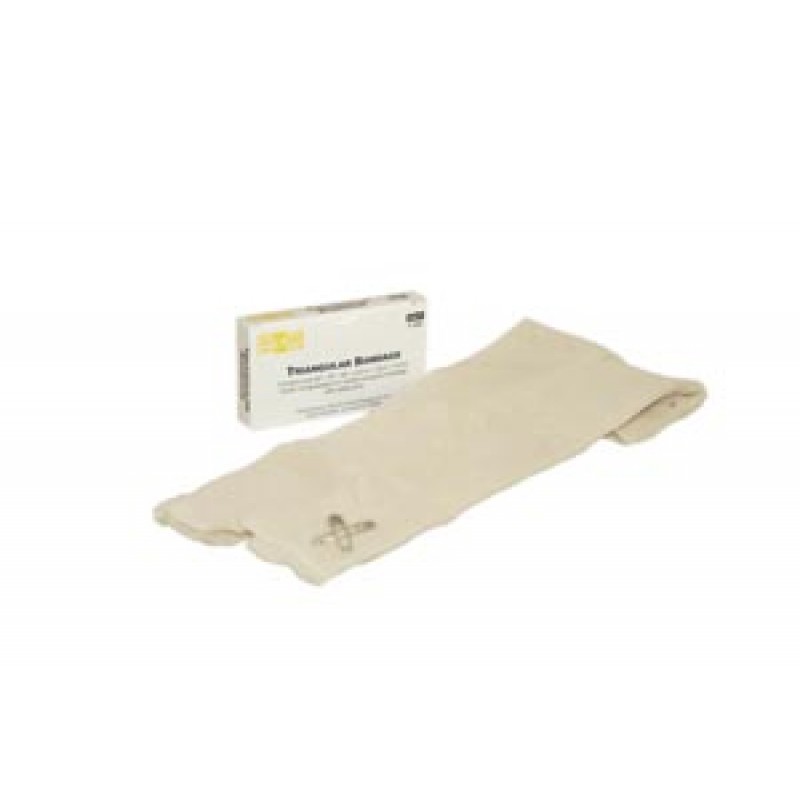First Aid Only/Acme United Corporation 4-006-001 Muslin Triangular Bandage, 40"x40"x56", 1/bx (DROP SHIP ONLY - $150 Minimum Order)
