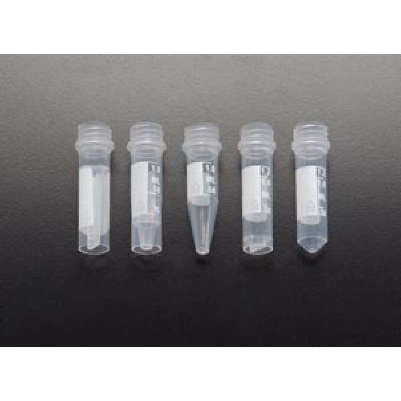 Simport Scientific T341-5TPR 1.5mL Graduated Tube, Conical Bottom, White Marking Area For Sample ID, 1000/cs (Limited Quantities Available when Ordering)