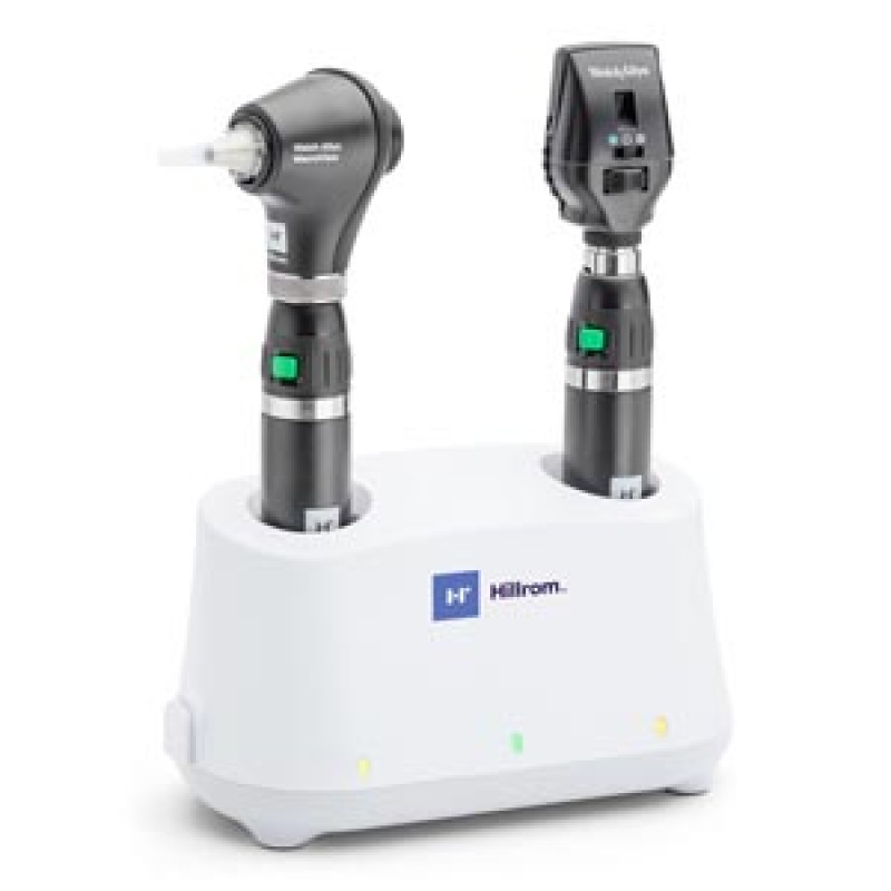 Hillrom 71-SM2LDX Universal Desk, Ophthalmoscope & Macroview Otoscope, 117 LED, Lithium-Ion (US Only) (Item is considered HAZMAT and cannot ship via Air or to AK, GU, HI, PR, VI)