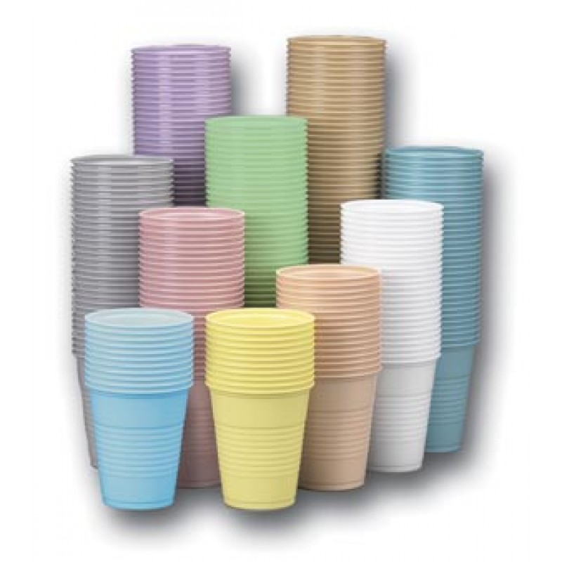 Crosstex International CXDR Cup, 5 oz, Dusty Rose, 1000/cs (60 cs/plt)