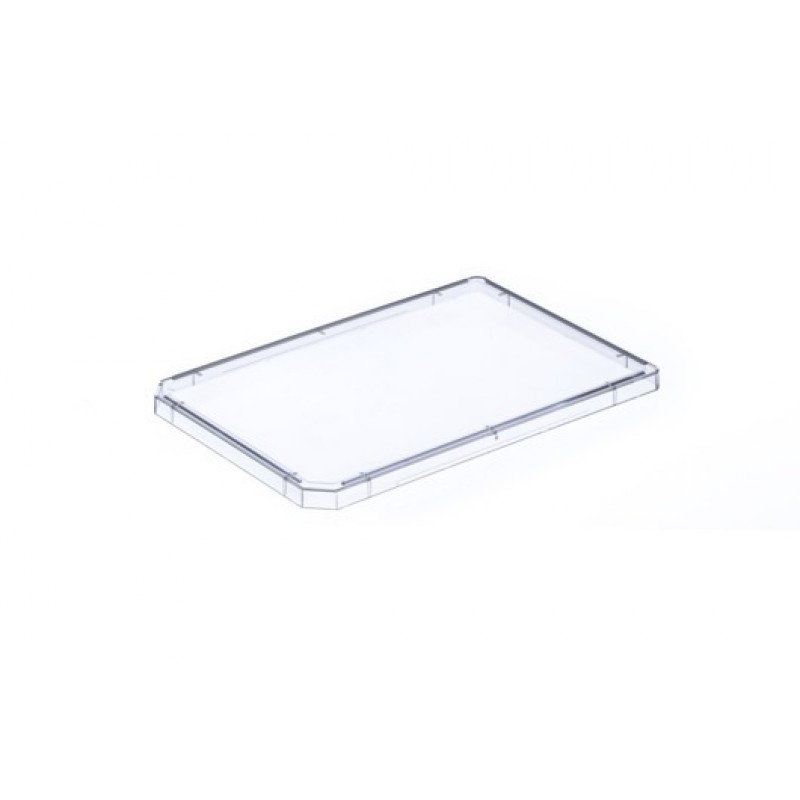 Microplate Lid, PS, Low Profile Height, Clear