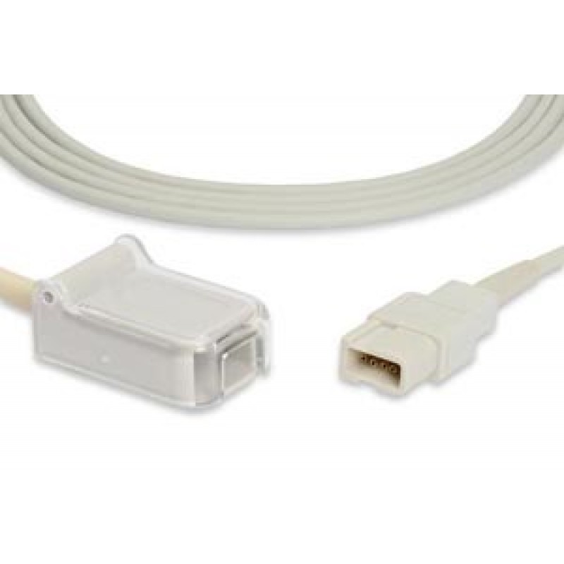 Cables and Sensors E708M-740 SpO2 Adapter Cable, 220cm, Spacelabs Compatible w/ OEM: 700-0906-00, 700-0906-01, 2432 (LNC-SL-10) (DROP SHIP ONLY) (Freight Terms are Prepaid & Added to Invoice - Contact Vendor for Specifics)