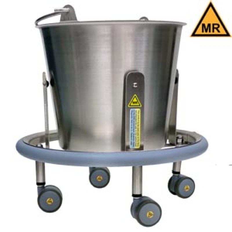 Blickman Industries 0817766066 Lenox Kickbucket, 13 Qt Pail, MRI Safe (DROP SHIP ONLY)