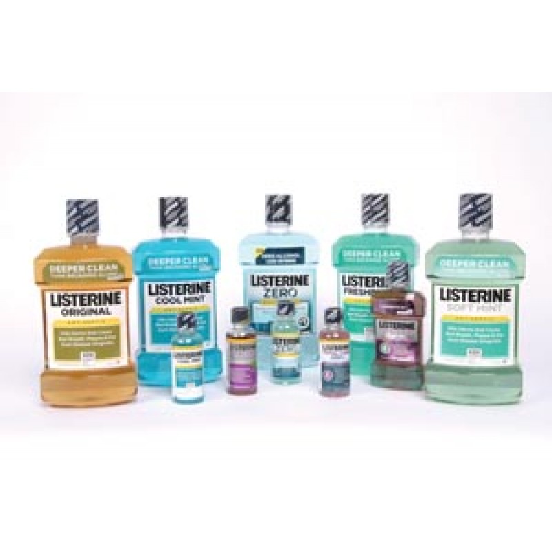 Johnson & Johnson Oral Health Products 30635 Mouthwash, Listerine Total Care, 1 Liter, 6/cs (Continental US+HI Only)