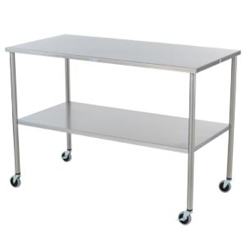 Blickman Industries 0117833000 Howard Instrument Table 36"W x 34"H x 24"D w/Shelf (DROP SHIP ONLY)