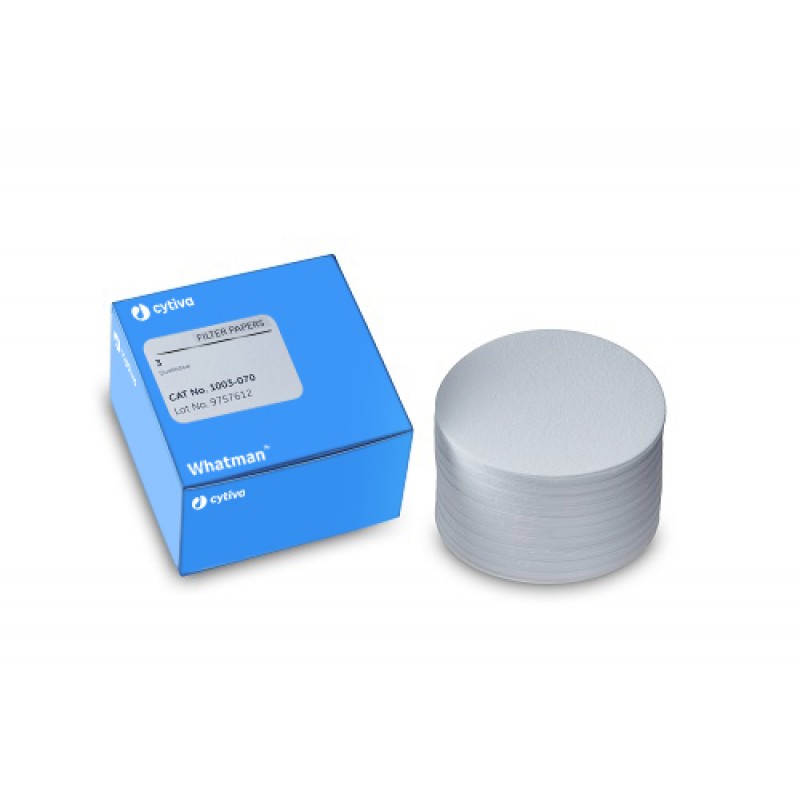 1003-055 Cytiva Whatman Grade 3 Qualitative Filter Paper Standard Grade, circle, 55 mm, 100/pk