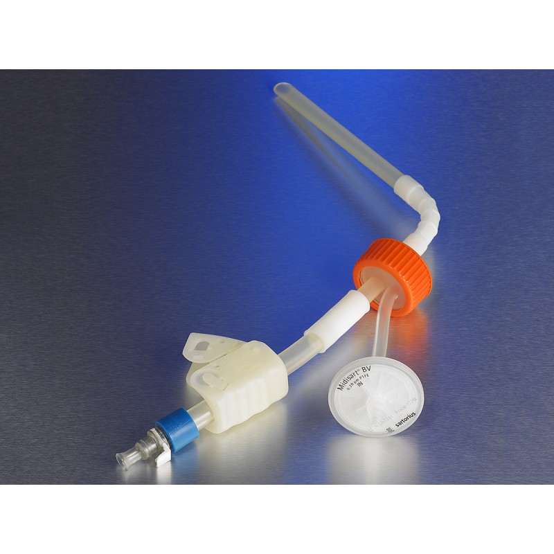 Corning 10043 Disposable Tubing Set for use with 850cm² Polystyrene Roller Bottle, 3/8” ID x 1/2” OD, ADCF*, 0.2 µm filter, MPC* Quick Connect
