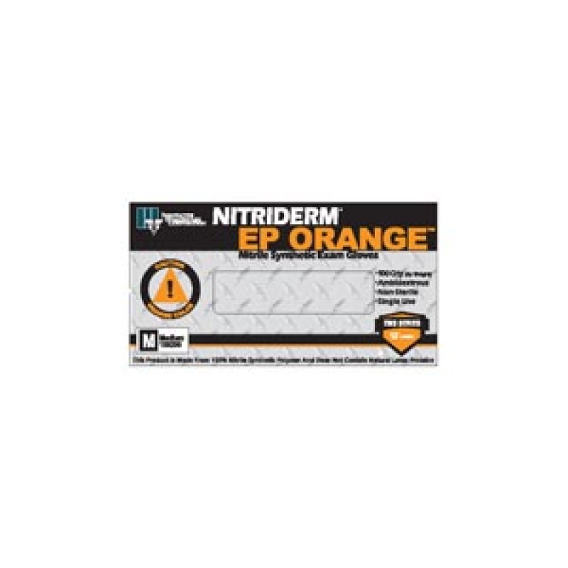 Innovative Healthcare Corp., Inc. 189400 Gloves, Exam, XX-Large, Nitrile, Non-Sterile, PF, Textured, 6.5 mil Finger Thickness, High Risk, Orange, 100/bx, 10 bx/cs