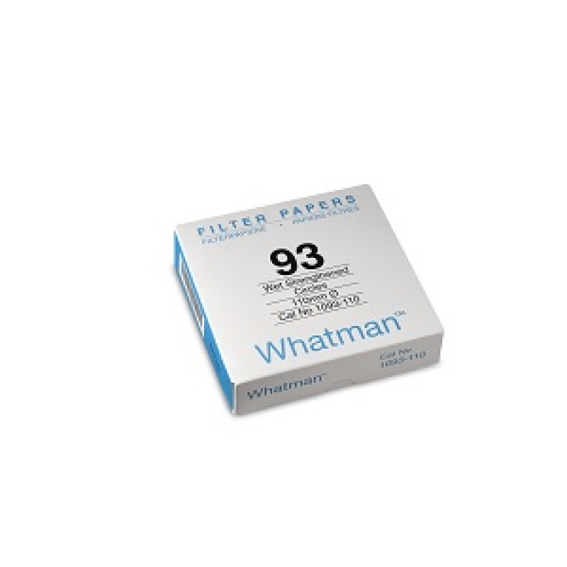 1093-125 Cytiva Whatman Grade 93 Qualitative Filter Paper Wet-Strengthened, circle, 125 mm, 100/pk