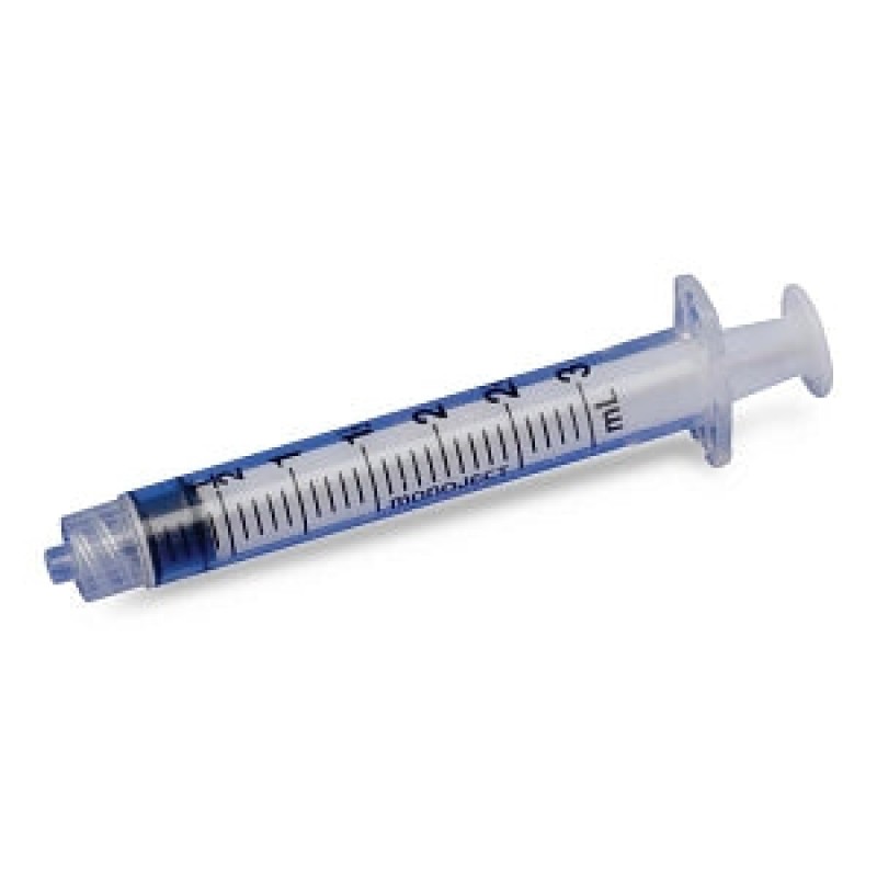 Syringe, 3mL, 22G x 1½", 100/bx, 8 bx/cs (Continental US Only)