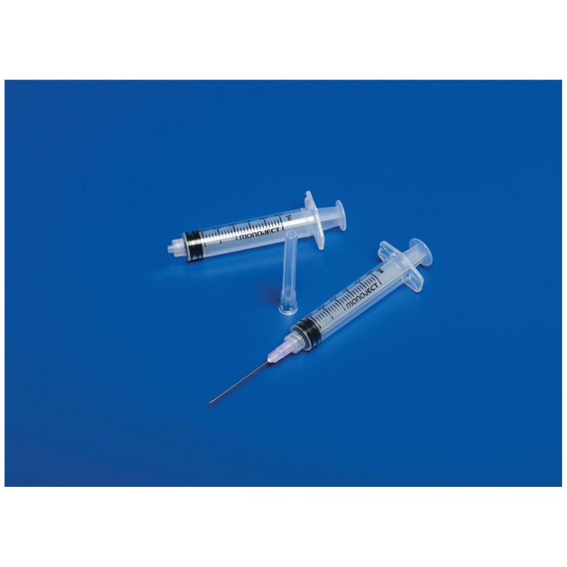 Syringe with Needle, 6mL, 20G x 1½", 100/bx, 4 bx/cs (Continental US Only)