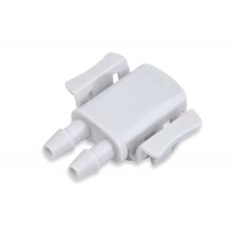 Cables and Sensors BP46 BP46 NIBP Connector NIBP Connector, FlexiPort Connector, dual barb, 5.00mm Barb Diameter, Plastic POM, Compatible w/ OEM: PORT-2 (DROP SHIP ONLY) (Freight Terms are Prepaid & Added to Invoice - Contact Vendor for Specifics)