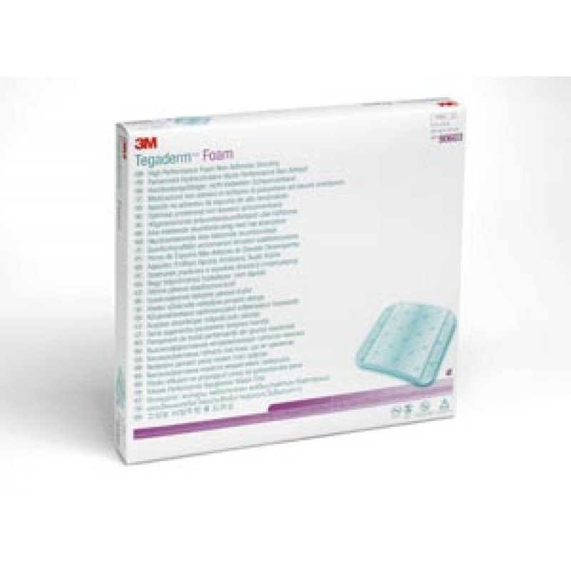 3M Health Care 90603 Non-Adhesive Foam Dressing, 8" x 8", 5/bx, 6 bx/cs (Continental US+HI Only)