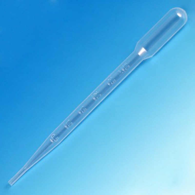 Globe Scientific 7.0 mL Transfer Pipettes, Graduated, Case of 5000