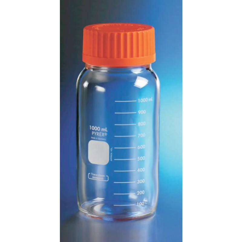 PYREX® Wide Mouth Media Storage Bottles, Corning