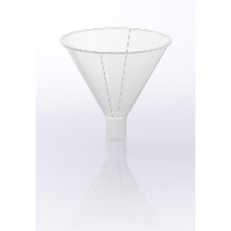14660-0100 Bel-Art Powder Funnel, Polypropylene, Top Diameter (10 cm), Stem Diameter (10 cm), Height (8.3 cm) (Pack of 6)