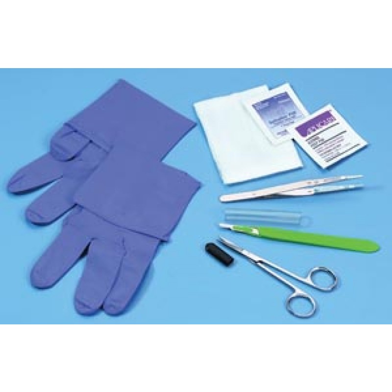 Busse Hospital Disposables, Inc. 744 Dressing Sharp Debridement Changing Tray, Sterile, 50/cs (US Only)
