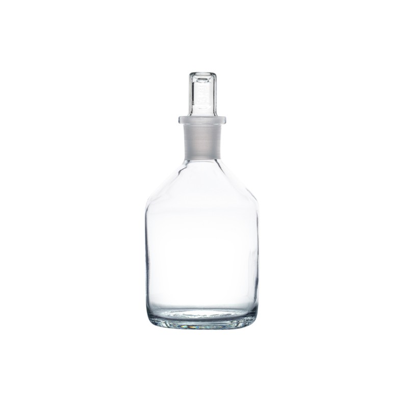 Corning 1500-250 PYREX® 250 mL Narrow Mouth Reagent Storage Bottles with Standard Taper Stopper