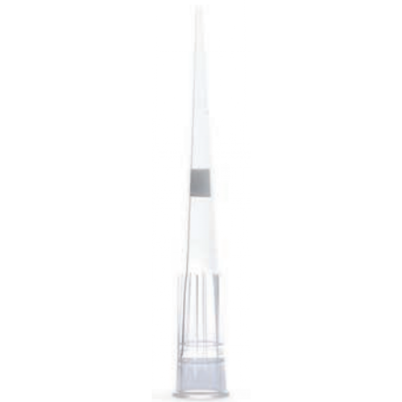 Filter Pipette Tip, 1 - 20uL, Certified, Universal, Low Retention, Graduated, 54mm, Natural, STERILE, 96/Rack, 10 Racks/Box, 2 Boxes/Carton, Total: 1920 Tips