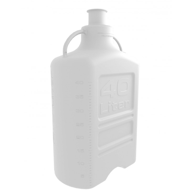 155-5131-OEM EZgrip® Carboy, 40L, PP, 3" Sanitary Neck, Foxx Life Sciences 