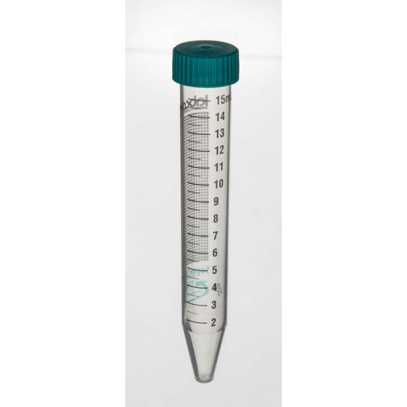3142-335-018 Labcon 15 mL Centrifuge Tube, SuperClear, Sterile, Racked, RNase/DNase Free