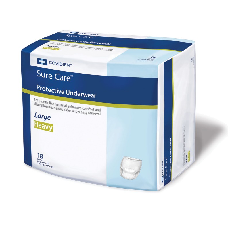 Protective Underwear, Medium (34"-46"), 4 Green Stands Band Color, Regular Absorbency, 20/bg, 4 bg/cs (40 cs/plt) (Continental US Only)