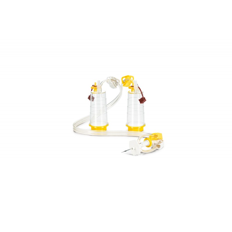 Sartorius sterisart. double needle. septum. gamma