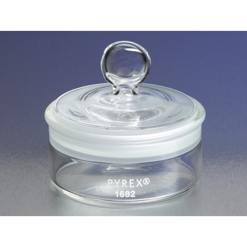 Corning 1682-6030 PYREX® 50 mL Low Weighing Form Bottle with Short Length 60/12 Standard Taper Joint